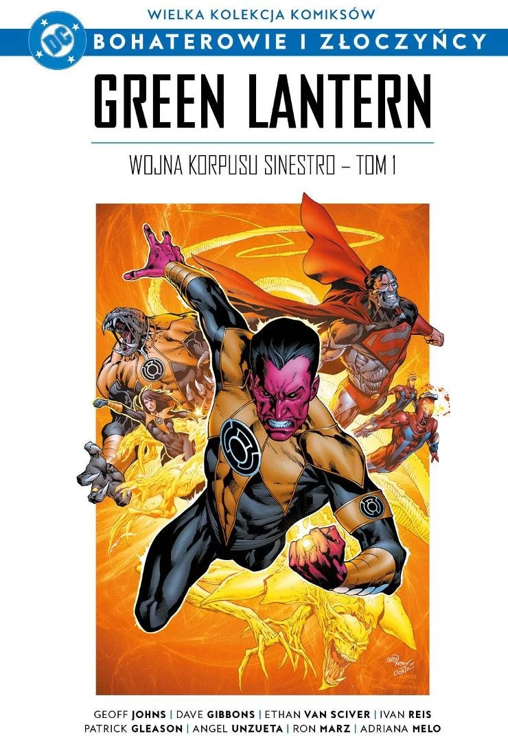 Wielka Kolekcja Komiksów DC - Bohaterowie i Złoczyńcy #89 - Green Lantren - Wojna korpusu Sinestro, tom 1