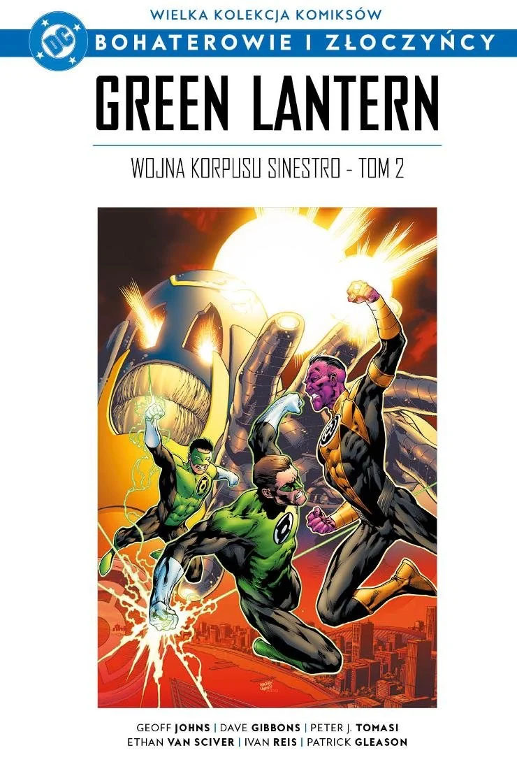 Wielka Kolekcja Komiksów DC - Bohaterowie i Złoczyńcy #91 - Green Lantren - Wojna korpusu Sinestro, tom 2